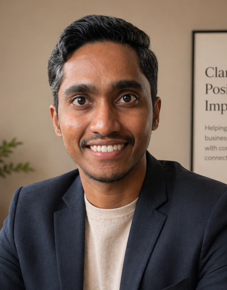 Nishanth Sudarsanan, The Gap Strategist, based in Chennai